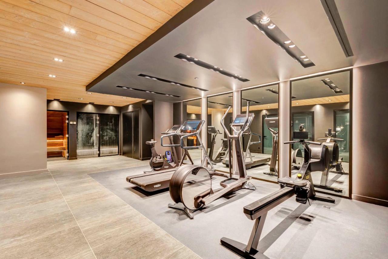 4-Room Apartment With Garden, Gym And Shared Spa Megève Exterior foto